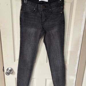 LC Lauren Conrad Charcoal Skinny Jeans